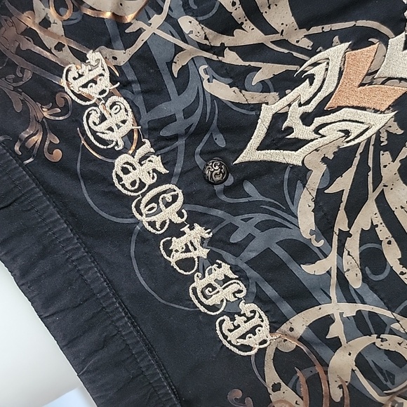 En4orce. Embroidery detailed shirt 2xl - Picture 7 of 7